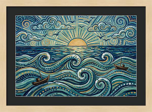 Tranquil Ocean Vista