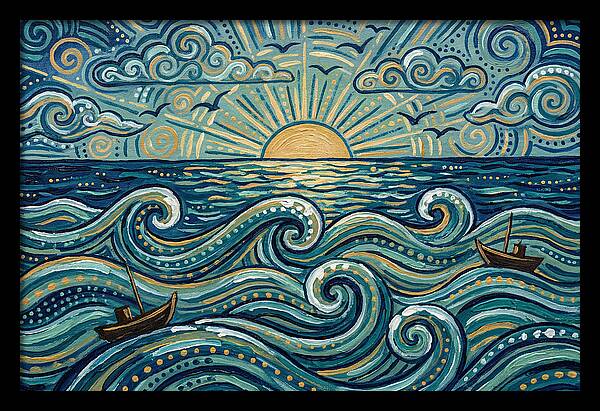 Tranquil Ocean Vista