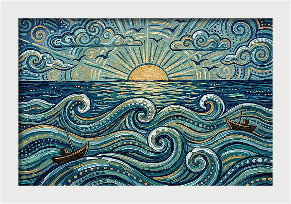 Tranquil Ocean Vista