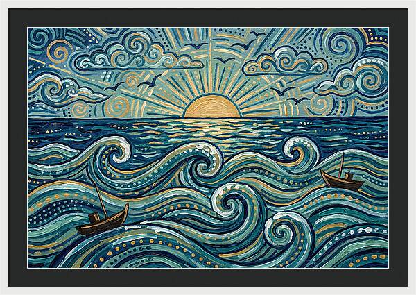 Tranquil Ocean Vista