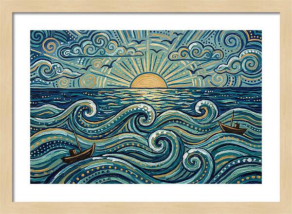 Tranquil Ocean Vista