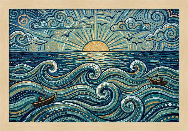 Tranquil Ocean Vista