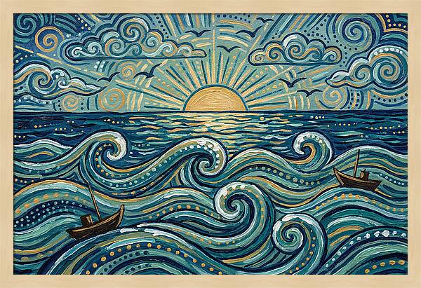 Tranquil Ocean Vista