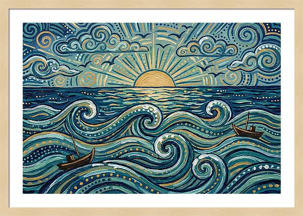 Tranquil Ocean Vista