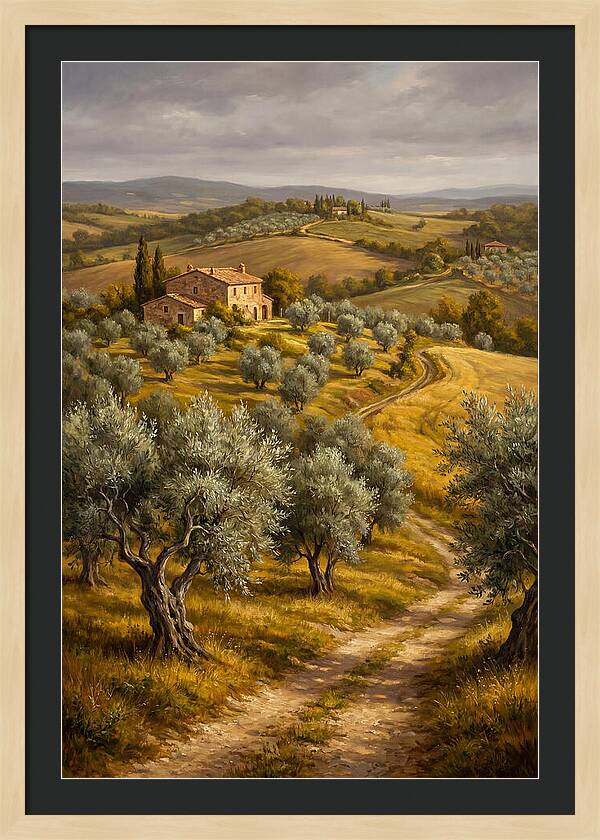 Tranquil Olive Grove 6104