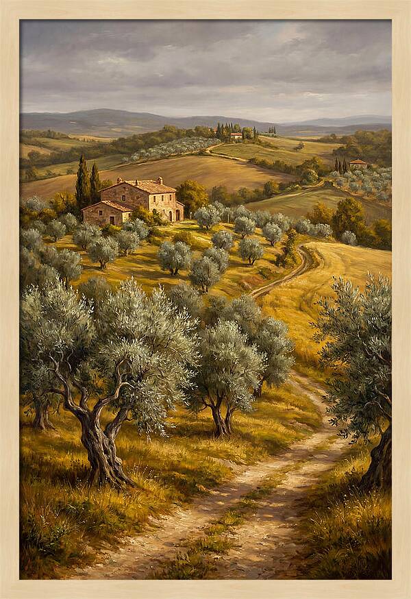 Tranquil Olive Grove 6104