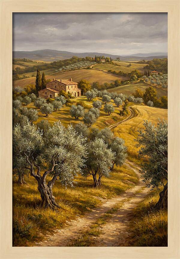 Tranquil Olive Grove 6104