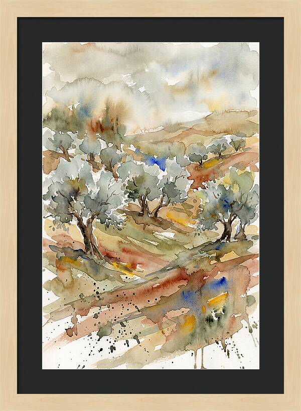 Tranquil Olive Grove 6114