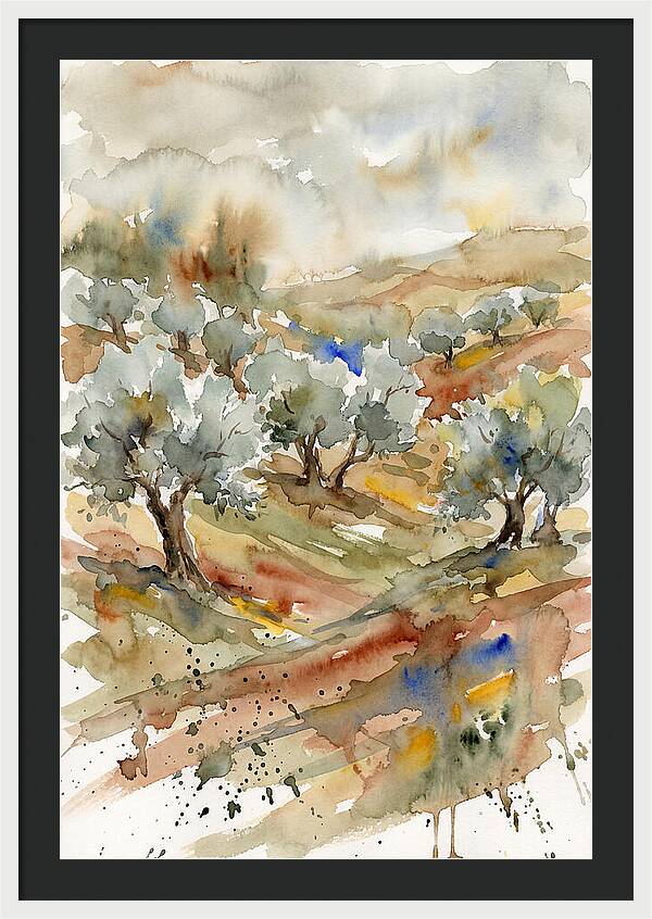 Tranquil Olive Grove 6114