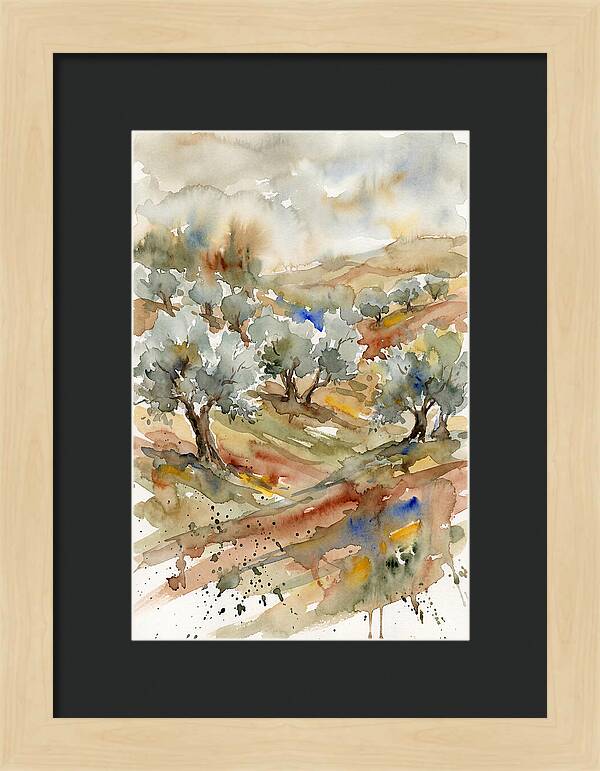 Tranquil Olive Grove 6114