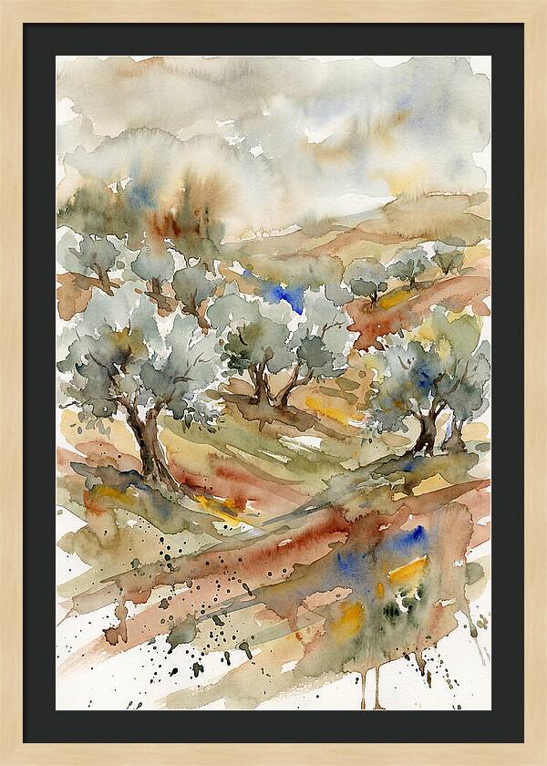 Tranquil Olive Grove 6114