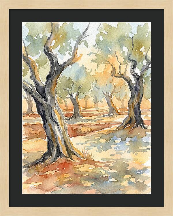 Tranquil Olive Grove