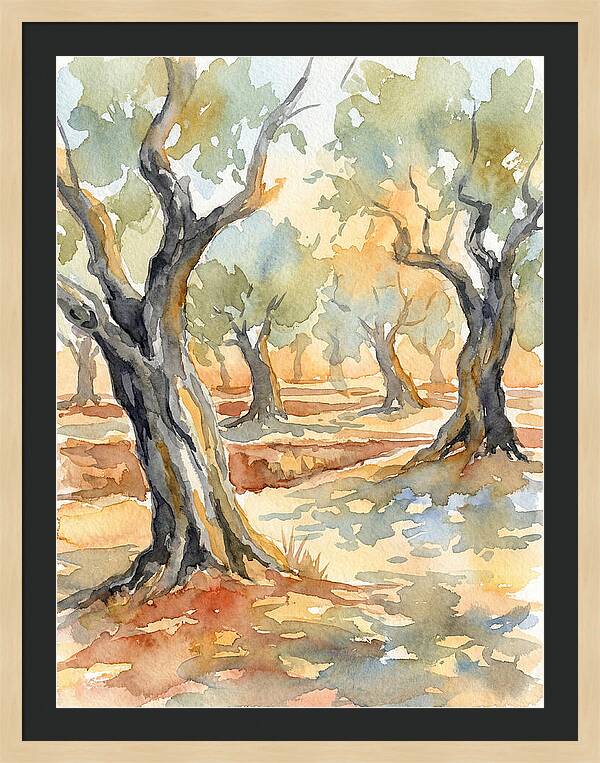 Tranquil Olive Grove