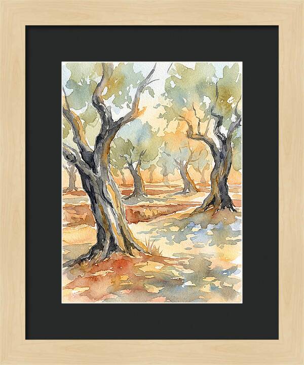 Tranquil Olive Grove