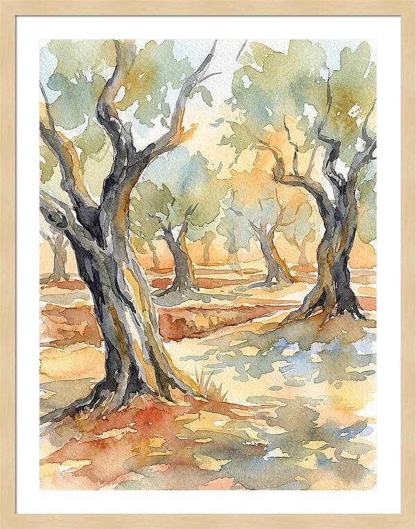 Tranquil Olive Grove