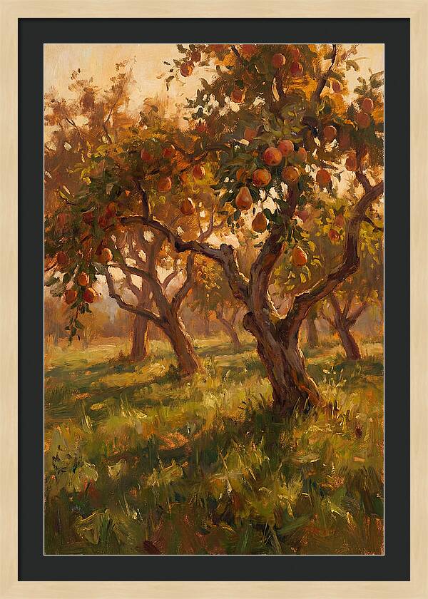 Tranquil Orchard Evening