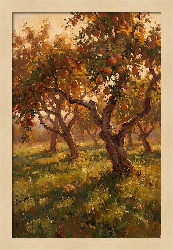 Tranquil Orchard Evening