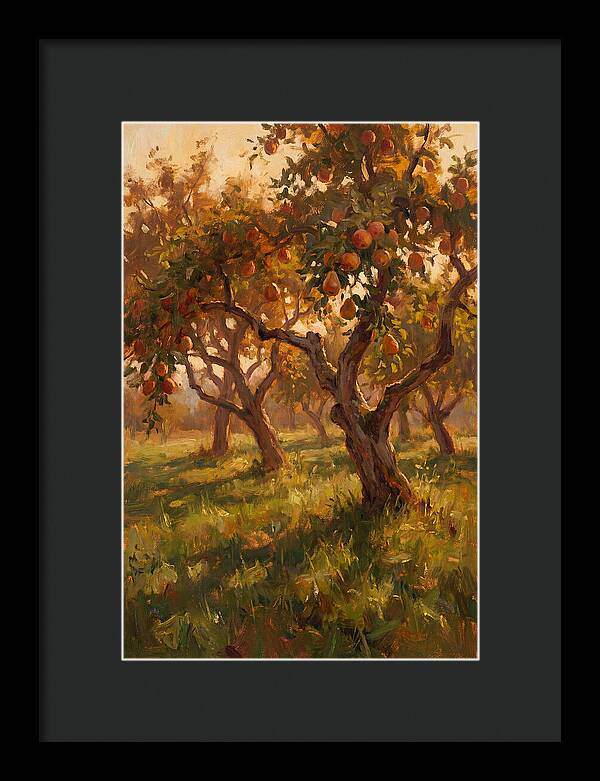 Tranquil Orchard Evening