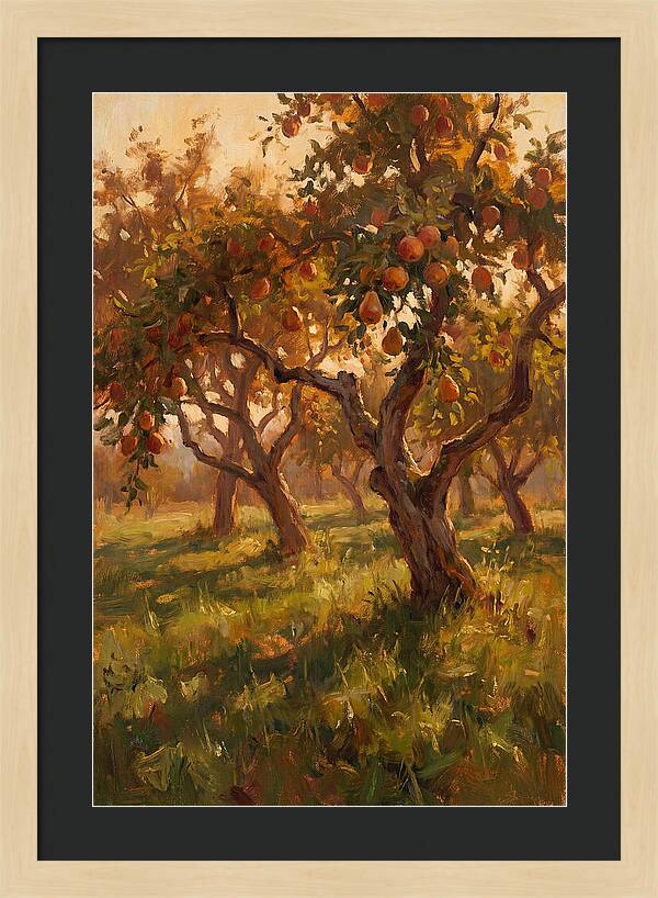 Tranquil Orchard Evening