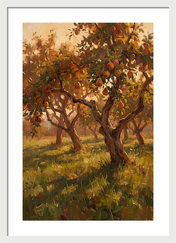 Tranquil Orchard Evening