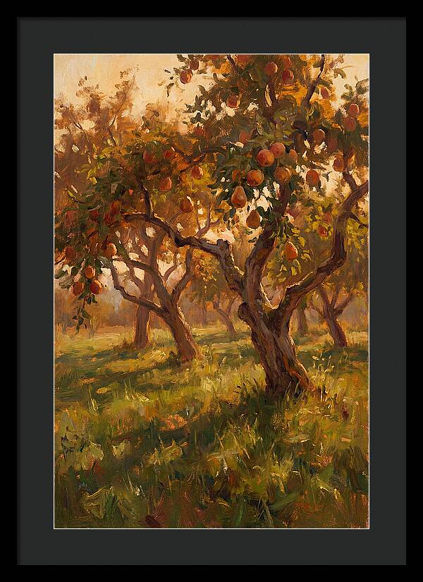 Tranquil Orchard Evening