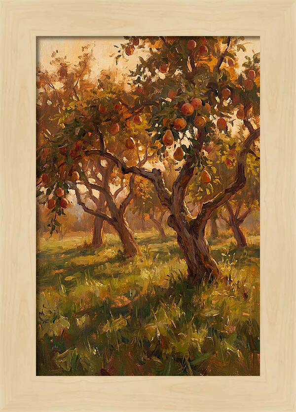 Tranquil Orchard Evening