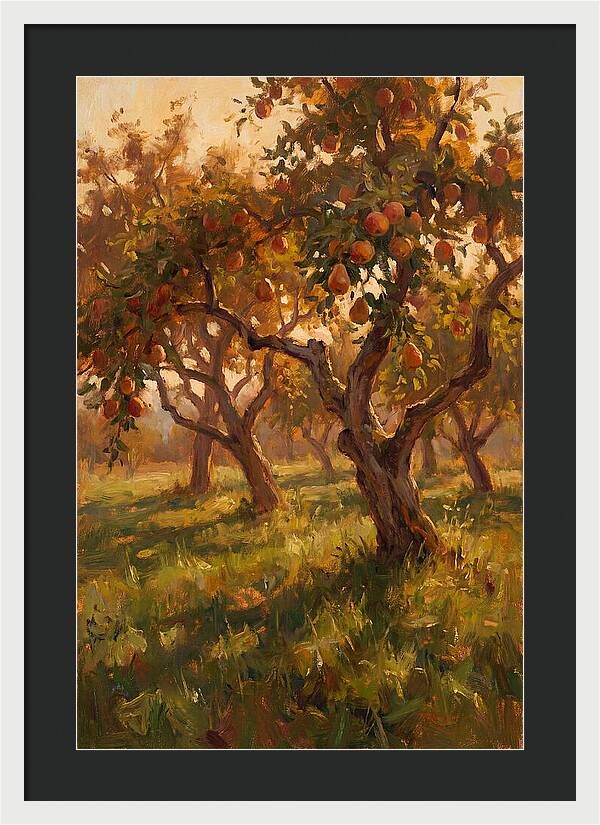 Tranquil Orchard Evening