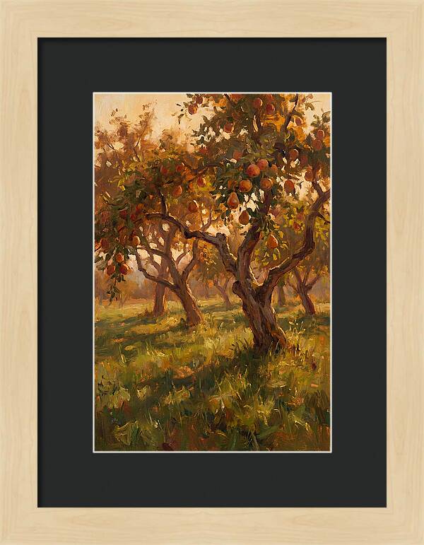 Tranquil Orchard Evening