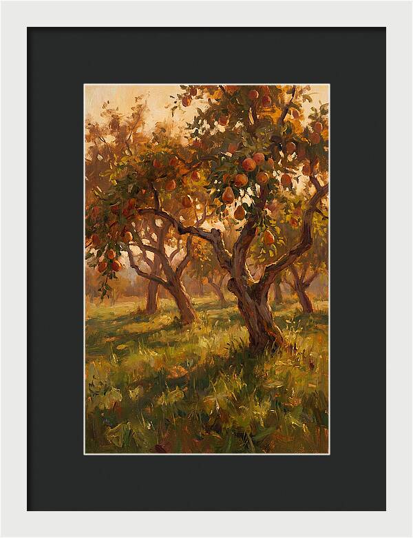 Tranquil Orchard Evening