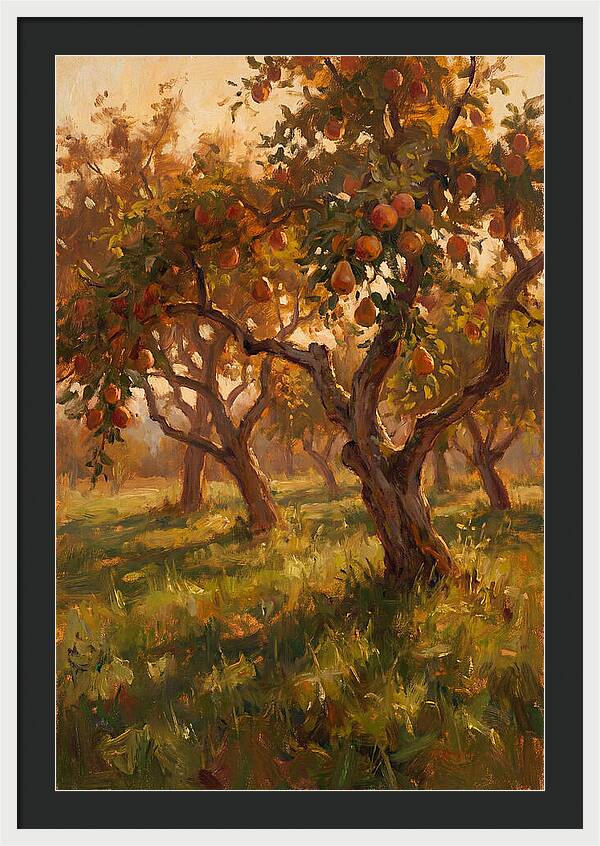 Tranquil Orchard Evening