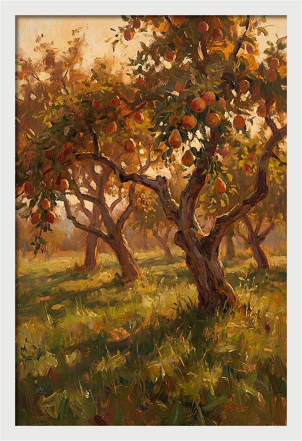 Tranquil Orchard Evening