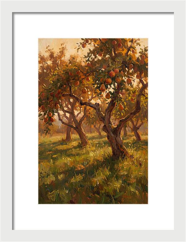 Tranquil Orchard Evening