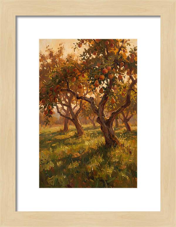 Tranquil Orchard Evening