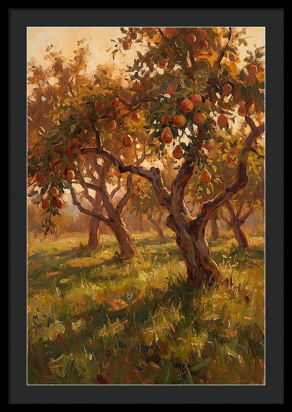 Tranquil Orchard Evening