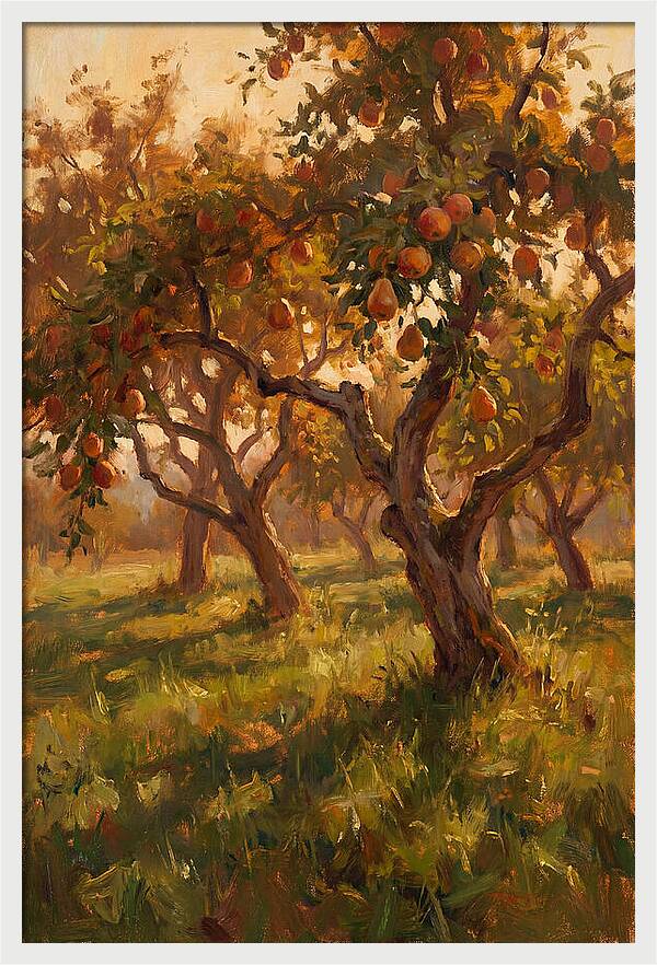 Tranquil Orchard Evening