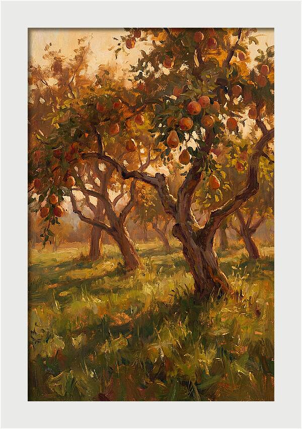 Tranquil Orchard Evening