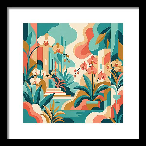 Tranquil Orchid Oasis