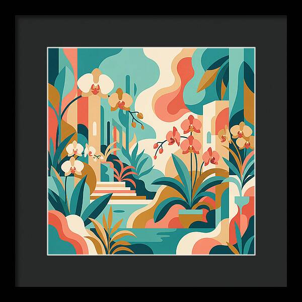 Tranquil Orchid Oasis