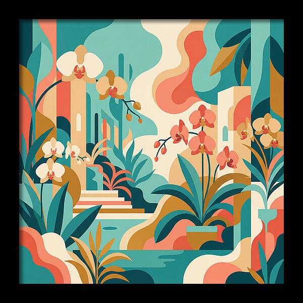 Tranquil Orchid Oasis
