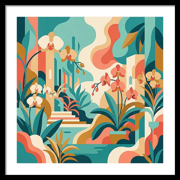 Tranquil Orchid Oasis