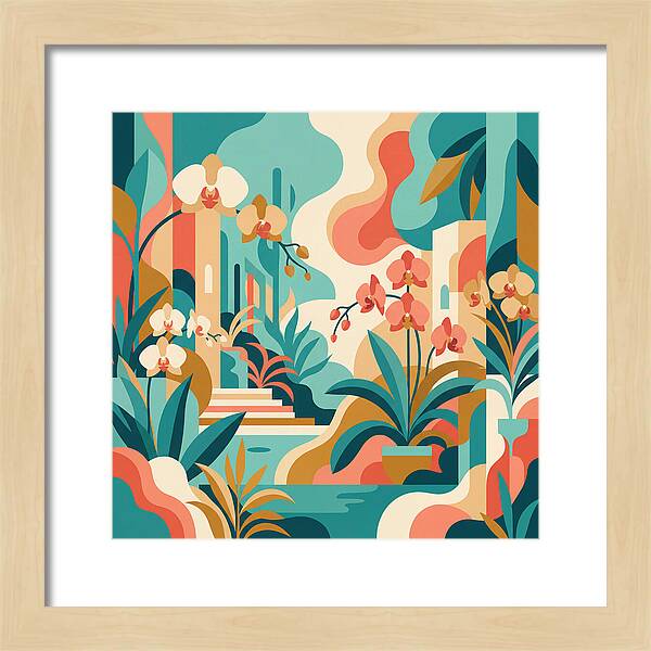 Tranquil Orchid Oasis