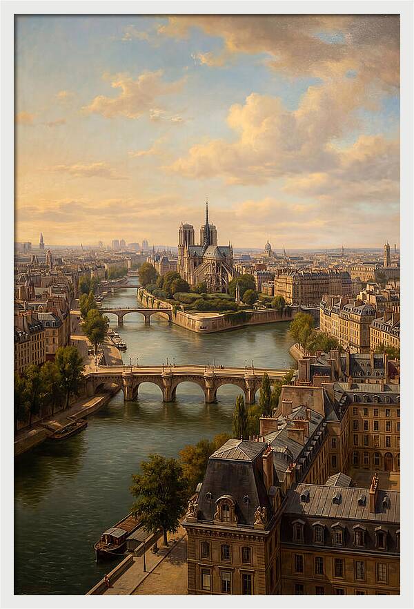 Tranquil Parisian Views