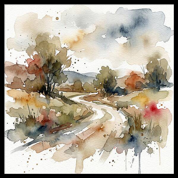 Tranquil Path Through Nature