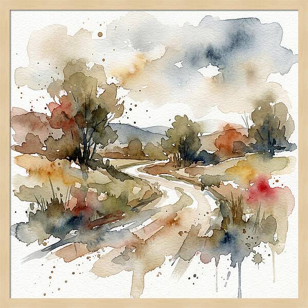Tranquil Path Through Nature