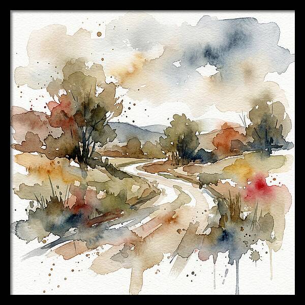 Tranquil Path Through Nature
