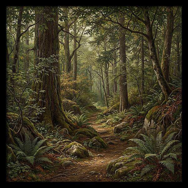 Tranquil Pathways In Nature 5793