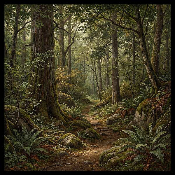 Tranquil Pathways In Nature 5793
