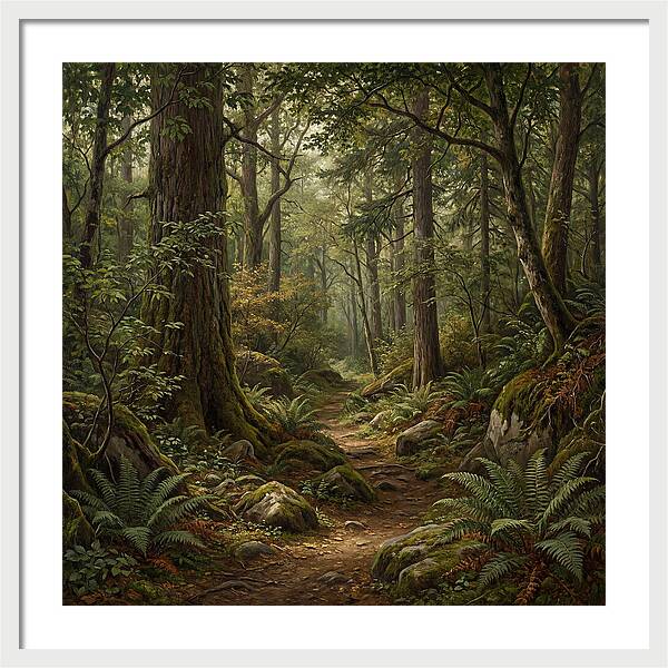 Tranquil Pathways In Nature 5793