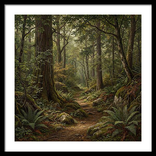 Tranquil Pathways In Nature 5793