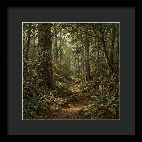 Tranquil Pathways In Nature 5793